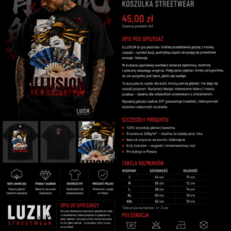 ILLUSION – Koszulka Streetwear