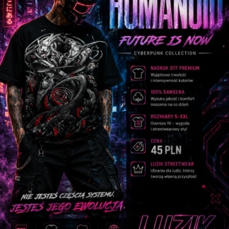 HUMANOID – Koszulka Streetwear